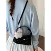 Bolsa Simples de Poá de Nicho Feminina 2026 Novo Estilo Moda Versátil Bolsa Transversal Exquisite Bolsa Tote Pequena de Mão Bolsa Croissant