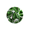 Suministros para Fiesta de Hojas de Palma Decoración de Cumpleaños Fiesta Tropical Hawaiana de Verano Plato de Papel Vaso de Papel Mantel Servilleta de Papel Cuchillo y Tenedor