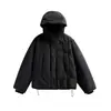 Chamarra de plumón con capucha ADAM BO, a prueba de viento e impermeable para exteriores, 90% plumón de pato blanco, abrigo acolchado de invierno unisex