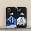 Funda de Teléfono de Pico de Montaña de Moda iPhone17Promax Cubierta Protectora 12 Adecuada para Apple 11 Suave 8P Cobertura Completa Xr Anti-Caída