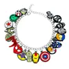 Nuevo Protagonista de Película y TV de Marvel Spider-Man Iron Man Pulsera Vengadores Regalo Pulsera de Dama Venta al por Mayor