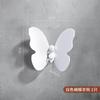 Gancho de Latón Sólido Luz de Lujo Dormitorio Entrada Colgador de Ropa Gancho Individual Trasero de Puerta Colgante de Pared Decoración de Pared Gancho de Mariposa Distintivo Pared