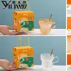 Serie de Juegos de Vasos de Vidrio para Agua de Regalo, Todas las Categorías de Bebidas Calientes, Seguro y Adecuado para Juegos de Vasos de Agua con Limonada, Venta al por Mayor