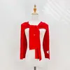 Chal de punto de color liso para mujer, mezcla de seda y lana, capa grande en forma de T para primavera y otoño, para habitaciones con aire acondicionado, chal pequeño gris claro
