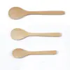 Cuchara de Miel de Madera Natural, Cuchara para Mermelada, Cuchara de Madera Desechable, Cuchara para Medicamentos, Cuchara para Helado, Cuchara de Postre de Madera Estilo Japonés, Práctico
