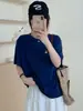 Camiseta de Algodón Copo de Nieve de Fábrica Original, Dropshipping de una Pieza, Cuello Redondo, Adelgazante, Versátil, Manga Corta, Verano, Suministro de Tienda Física Shisanxing