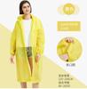 Poncho Impermeable de Cuerpo Entero con Capucha para Viaje al Aire Libre para Hombres y Mujeres, Portátil, Espesado para Adultos, No Desechable, EVA, Lluvia