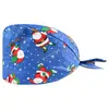 Gorro del Personal Médico del Centro de Atención Postparto Transfronterizo Europeo y Americano Gorro Quirúrgico de Sala de Operaciones Cobertura para la Cabeza Impresa de Laboratorio de Doctor Gorro de Enfermera