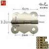 Bisagra de mariposa 018 accesorios para gabinetes y herrajes para cajas de madera bisagra de jaula de pájaros de 90 grados bisagra de tamaño mini galvanizada