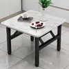 Mesa baixa dobrável para jantar, uso doméstico, mesa de dormitório, mesa dobrável simples para montar barracas, mesa quadrada para churrasco ao ar livre