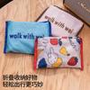 Bolsa de Compras Plegable de Conejo Portátil Supermercado Gran Capacidad Bolsa de Lona Engrosada Impermeable Bolsa Tote para Comestibles Bolsa Impermeable Transfronterizo
