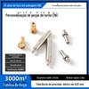 Peças de cobre, máquina de andar, processamento de peças de aço inoxidável, metal, processamento cnc, acessórios de hardware não padronizados, usinagem cnc