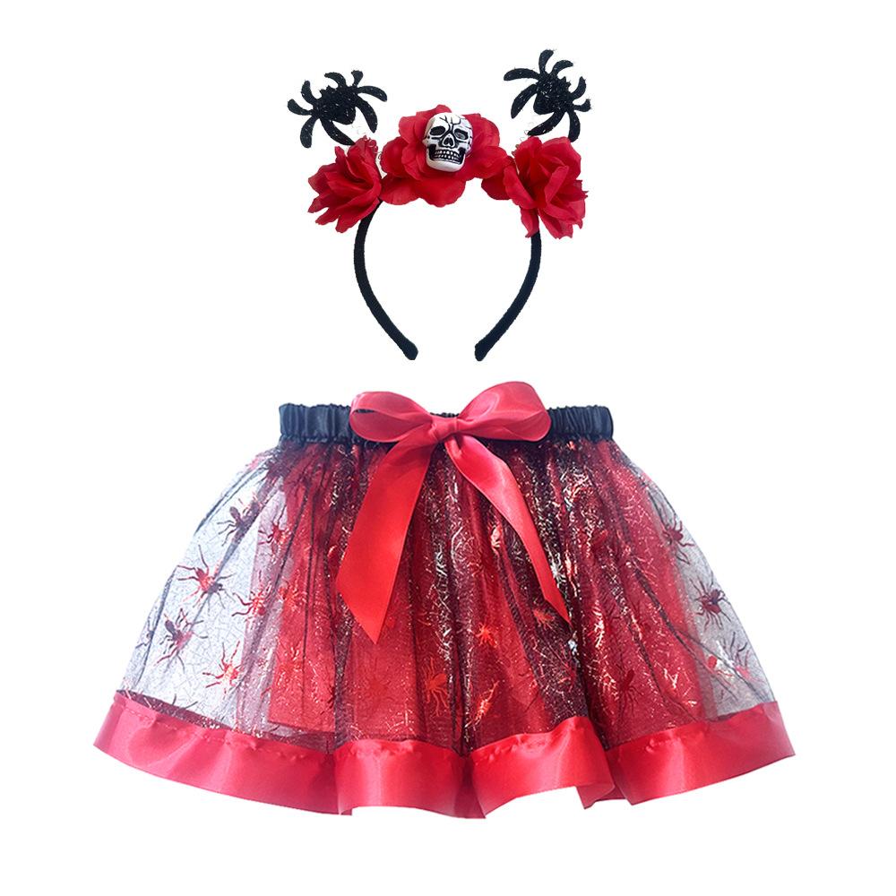 RTL25801+红花骷髅蜘蛛弹簧头扣