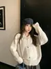 Hebilla de Enfoque, Moda y Adelgazante, Nuevo Top de Moda para Mujer Otoño/Invierno 2026, Cárdigan de Punto con Empalme de Cuello de Encaje