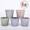 Imitación arcilla lavabo internacional verde plantación piso balcón color terracota maceta de plástico grande maceta de escritorio suministro directo de fábrica