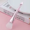 2025 Nuevo Cepillo para Mascarilla de Silicona con Mango de Cuchara Suave Cepillo de Maquillaje de Belleza Multifuncional Cepillo Plano para Base de Maquillaje Cepillo para Mascarilla de Barro