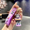 Llavero de Muñeca de Dibujos Animados Sanrio Kulomi, Colgante de Máquina de Bolas, Llavero Lindo para Bolsos, Pequeño Regalo al por Mayor
