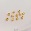 Cuentas Sueltas Chapadas en Oro Separadores Cuentas de Ábaco Cuentas con Esquina Cortada Estrella de Cinco Puntas Corazón Trébol Separadores para Joyería de Cuerda DIY