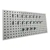 Painel de Furos para Parede com Ganchos para Ferramentas de Hardware, Painel para Pendurar Ferramentas, Rack de Armazenamento de Plástico para Pendurar na Parede de Lava-Rápido, Loja de Beleza