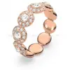 Versão Shijia do Conjunto de Colar Série Romana Una Cristal Swarovski Incrustado Diamante Redondo Gargantilha Pulseira
