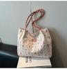 Bolsa Floral de Conejito Linda y Versátil para Estudiantes Mujeres Bolso de Mano de Gran Capacidad Nuevo Bolso Casual Ecológico Bolso de Hombro