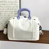 Bolsa de viagem leve e de grande capacidade, adequada para passeios, pode ser carregada na mão ou usada como bolsa transversal, ideal para yoga e fitness, e possui armazenamento expansível para bagagem