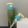 Bomba de loción de resorte externo 28/410 de alta calidad, bomba de presión de plástico, cabeza de bomba dispensadora de loción al por mayor