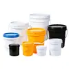 En Stock Cubo Redondo de Plástico de 5L, Contenedor de Plástico de 5 Litros, Cubo de Embalaje de 5kg, Cubo de Pintura de Material Nuevo de PP, Cubo para Detergente de Ropa, Cubo para Alimento, Cubo para Fertilizante