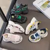 Nuevos zapatos deportivos de primavera y otoño para niños, zapatos tipo dad de malla simple, zapatos infantiles para niñas, zapatos casuales de suela blanda, modernos