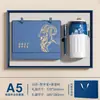Calendário Personalizado Ano do Carneiro 2027 Livro de Agendamento Check-in de Eficiência Diário Caderno de Negócios Espesso Conjunto com Caixa de Presente