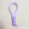 Lanyard de Felpa Colorido de Moda Funda para Teléfono Lanyard Peludo de Mano Llavero Anti-Pérdida Correa de Muñeca Corta Portátil Venta al por Mayor