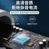 Auriculares con Cable Tipo Semi-In-Ear. Tipo C de Puerto Redondo de 5 mm Audio Digital con Micrófono para Karaoke, Auriculares Universales Totalmente Compatibles