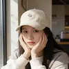 Gorra de Béisbol de Gran Circunferencia para Mujer, Oversize y Corte Profundo para Hacer que la Cara Parezca Más Pequeña, Sombrero de Protección Solar para Primavera y Verano, Ala Ancha, Corona Profunda, Gorra de Pico