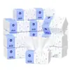 Papel Higiênico Manhua para Uso Doméstico, 400 Folhas * 30 Pacotes, Caixa Fechada de Guardanapos Espessos de 5 Camadas, Papel Higiênico de Polpa de Madeira Original, Venda por Atacado