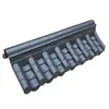 Azulejos de Pared Doble Cara al por Mayor, Varias Especificaciones, Tejas de Remate para Techos de Patios, Azulejos de Pared para Techos y Patios, Azulejos de Pared Integrados de PVC