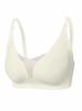 Venda Direta da Fábrica Estilo Popular Transfronteiriço Sutiã Sem Fio Seamless Liso de Cor Sólida com Alças Push-Up Anti-Queda