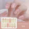 14 se refiere a las pegatinas de lentejuelas 3D sin luz, pegatinas de uñas de gel con purpurina, explosiones transfronterizas, pegatinas de uñas duraderas-
