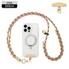 Cordón para Teléfono Móvil Transfronterizo Tres en Uno Ajustable Cruzado Largo Desmontable para Muñeca Cuerda Antiperdida para Teléfono Móvil