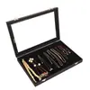 Caja de Almacenamiento Multifuncional para Joyería, Exquisita Caja de Almacenamiento para Pendientes, Aretes, Anillos, Colgantes, Bandeja de Gran Capacidad y Más