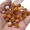 Al por mayor 10 12 mm Coloridas Resina Chapado en Oro Redondas Perlas Hecho a Mano DIY Accesorios para Joyería con Perlas Collar Materiales de Perlas Sueltas