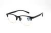 Tr Gafas de Hombre de Negocios de Moda con Montura Cuadrada, Montura Completa de Aleación, Estilo de Moda, Tendencia, Mismo Estilo de Xiaohongshu