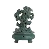 Quemador de incienso de cerámica de piedra Taihu sándalo áloe madera de agarwood ornamentos Zen incienso para ceremonia de té en interiores incienso para el hogar línea de incienso inserto de varilla de incienso