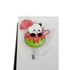Copyright Panda porta gancho desenho animado estudante Yiwu banheiro pequeno presente bonito gancho de acrílico sem perfuração