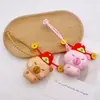 Ano do Cavalo Deus da Fortuna Capivara Brinquedo Squishy Chaveiro de Ano Novo Divertido Alívio de Estresse Brinquedo para Estudante Pingente Máquina de Garra Presente Atacado