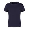 Verão Nova Camiseta de Algodão Mercerizado Gola Redonda Manga Curta Personalizada Masculina Solta Manga Curta Ins Trendyy Camiseta Feminina para Usar por Baixo
