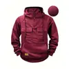 Sudadera con capucha de trabajo europea para hombre de talla europea, top casual liso para hombre, ropa deportiva para hombre