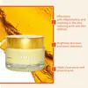 Crema facial nutritiva de cúrcuma transfronteriza ilumina y unifica el tono de la piel, mejora la opacidad, calma el enrojecimiento, nutre profundamente y mejora la suavidad y elasticidad de la piel