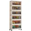 No requiere instalación; gabinete de almacenamiento plegable para uso doméstico, adecuado para salas de estar, dormitorios y cocinas; Armario de almacenamiento de gran capacidad para organizar varios artículos