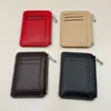 Fornecimento Exclusivo Transfronteiriço de Porta-Cartões, Porta-Cartões de Grande Capacidade, Slots Multi-Cartão com Zíper, Porta-Moedas, Porta-Cartões Multifuncionais com Padrão de Lichia Atacado