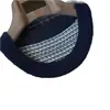 Camiseta masculina de tricô com blocos de cor, tecida, de manga curta, luxuosa e estilosa, solta e versátil para o verão, com gola redonda na cor tendência damasco